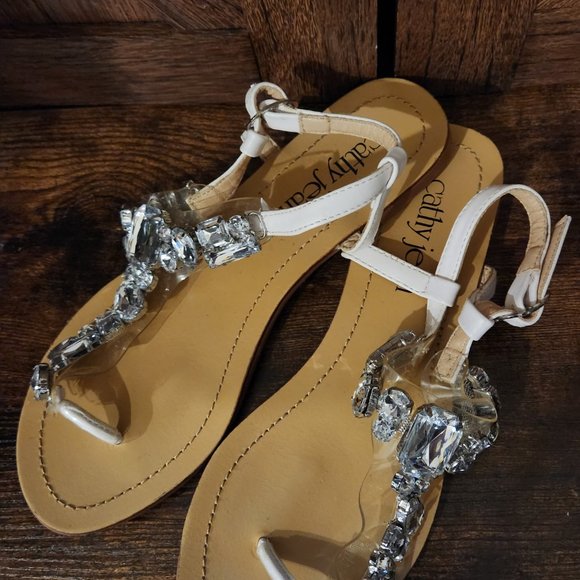 CATHY JEAN- Crystal Sandals - Picture 3 of 3